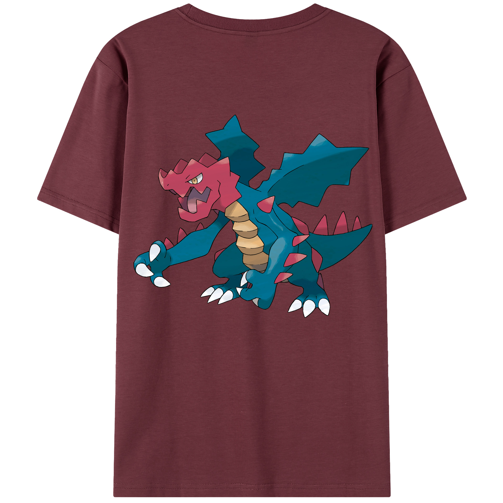 （画像用） ポケットモンスター Pokémon 綿100％半袖Tシャツ（背面プリント）